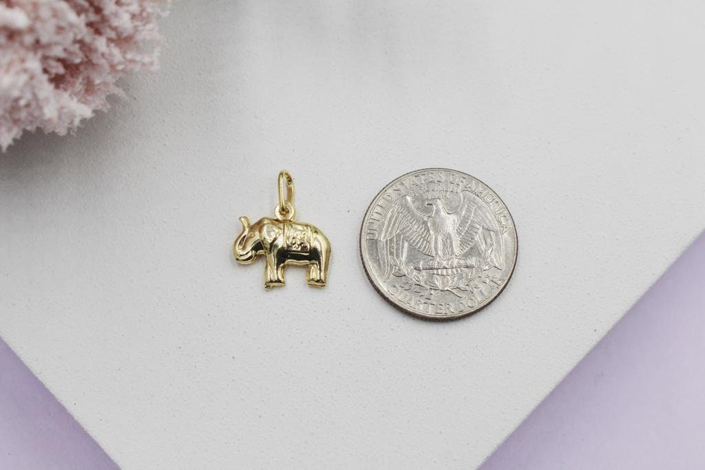 Elephant Charm Pendant