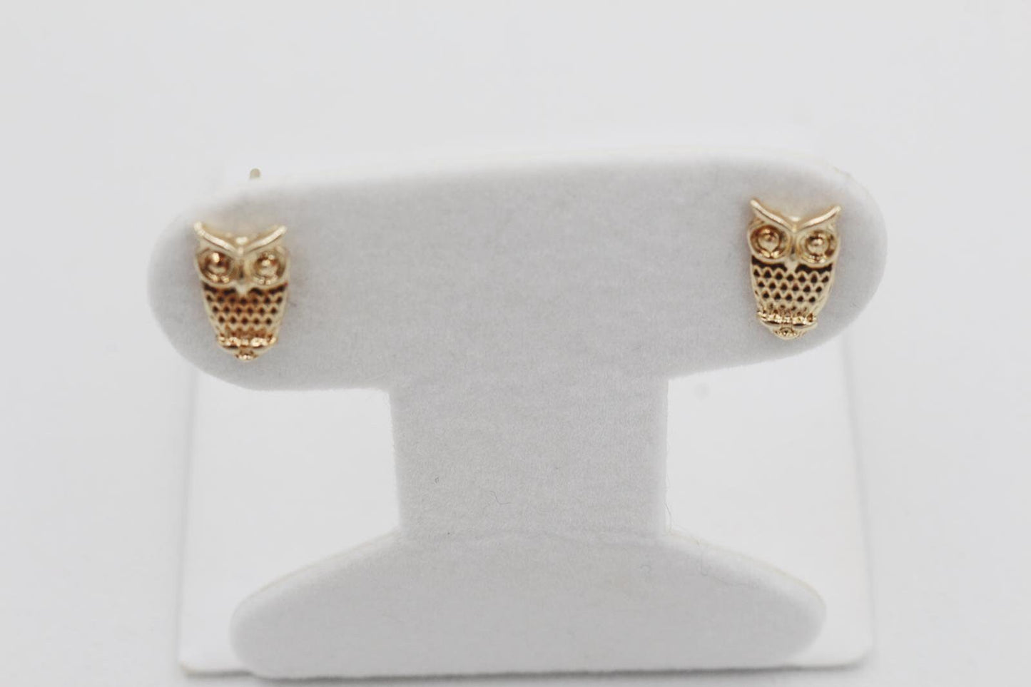 Dainty & Detailed Owl Stud Earrings