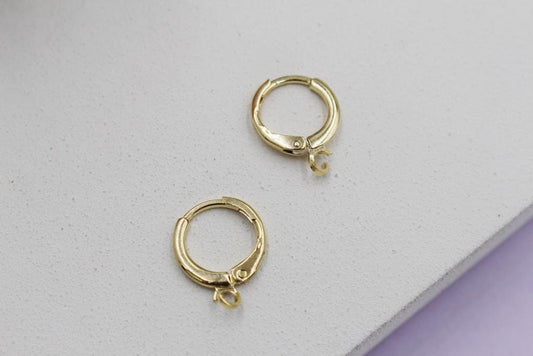 18K Gold Filled Hoops