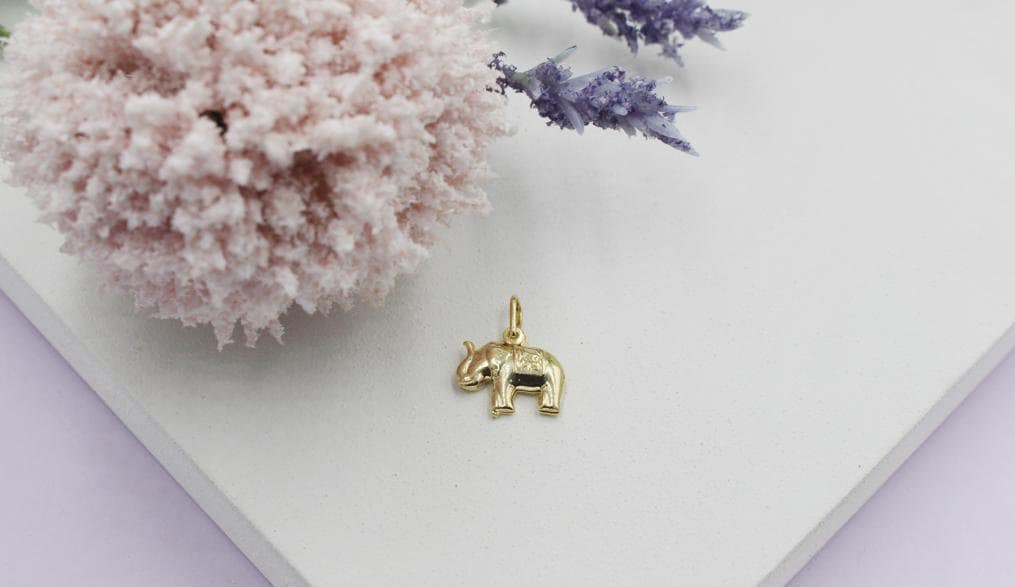 Elephant Charm Pendant