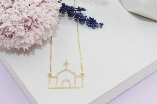 Church Pendant Necklace