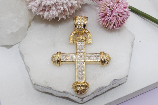 Royal Crucifix Cross Pendant