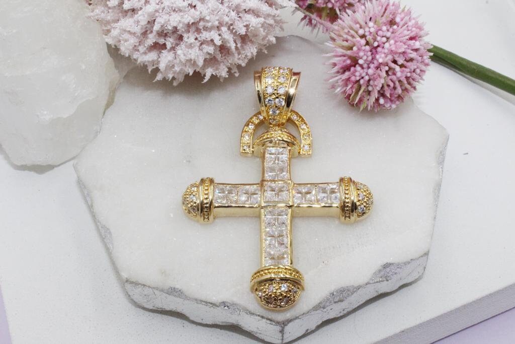 Royal Crucifix Cross Pendant