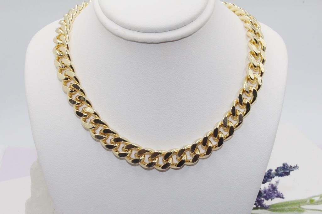 Chunky Cuban Chain Necklace 10mm