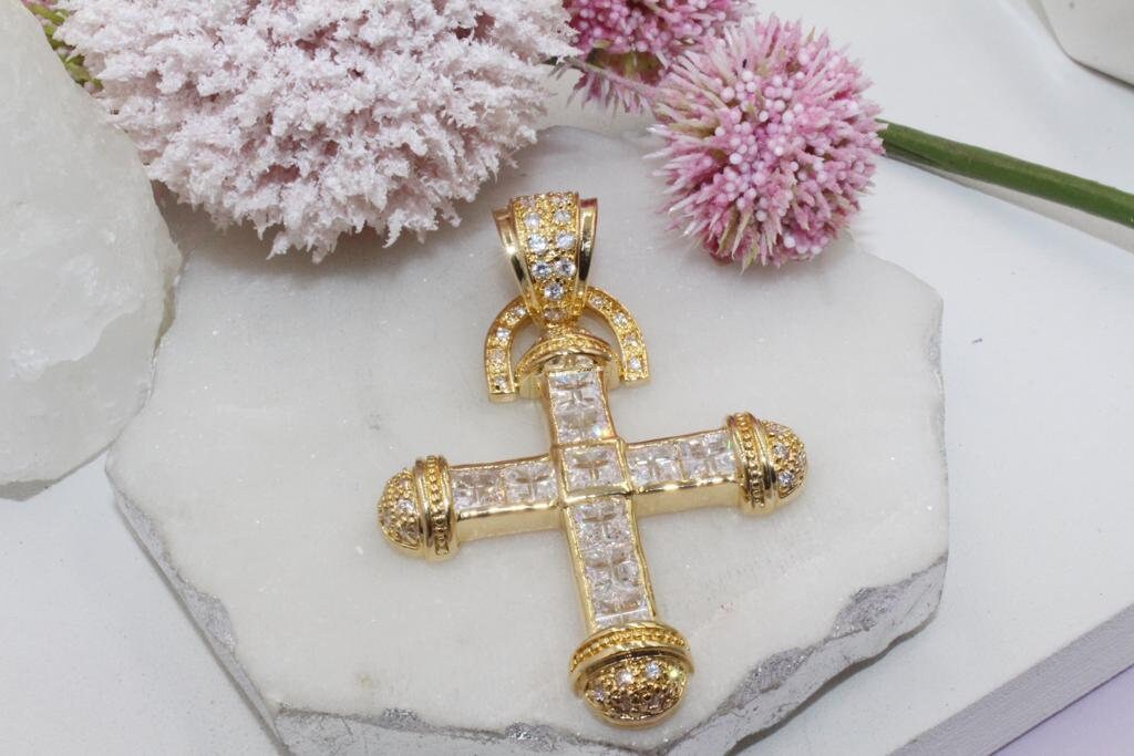 Royal Crucifix Cross Pendant