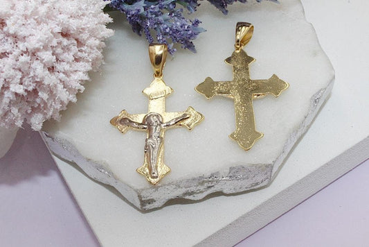 Silver Jesus Crucifix Pendant