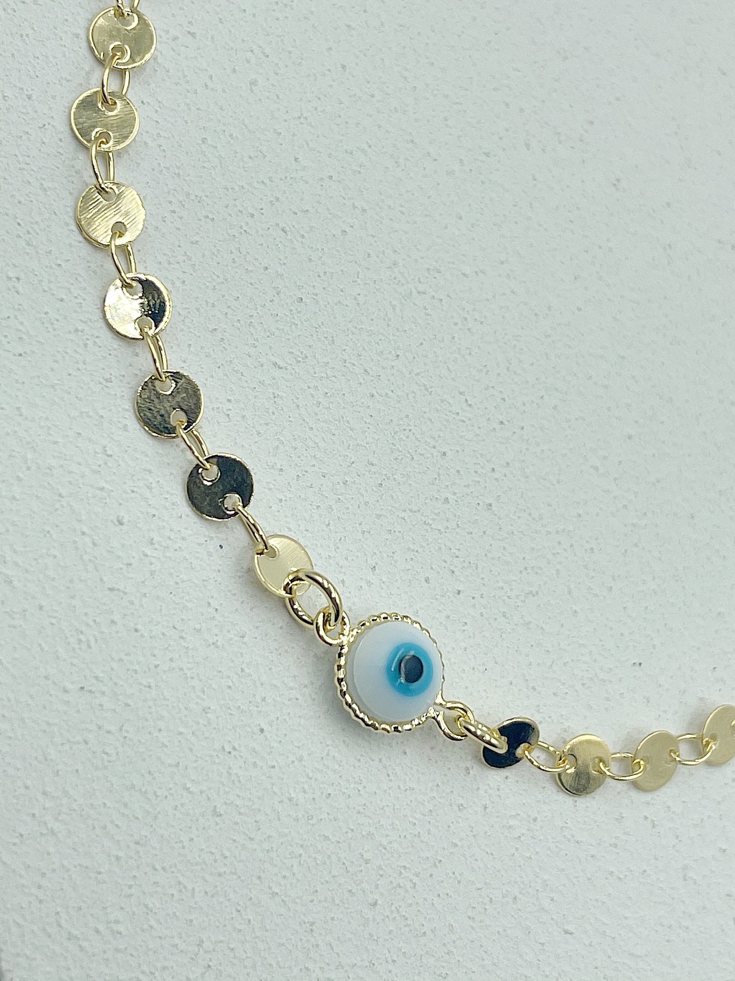 Greek Eye Anklet