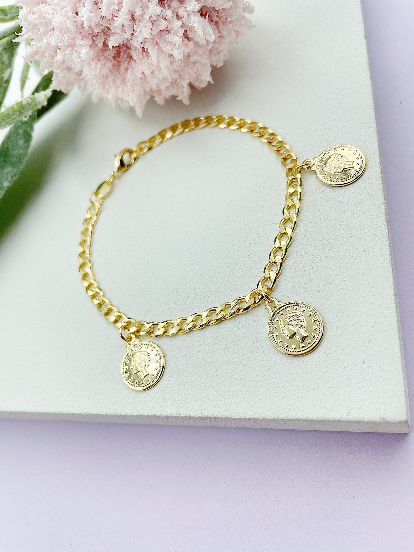 3 Coins Bracelet