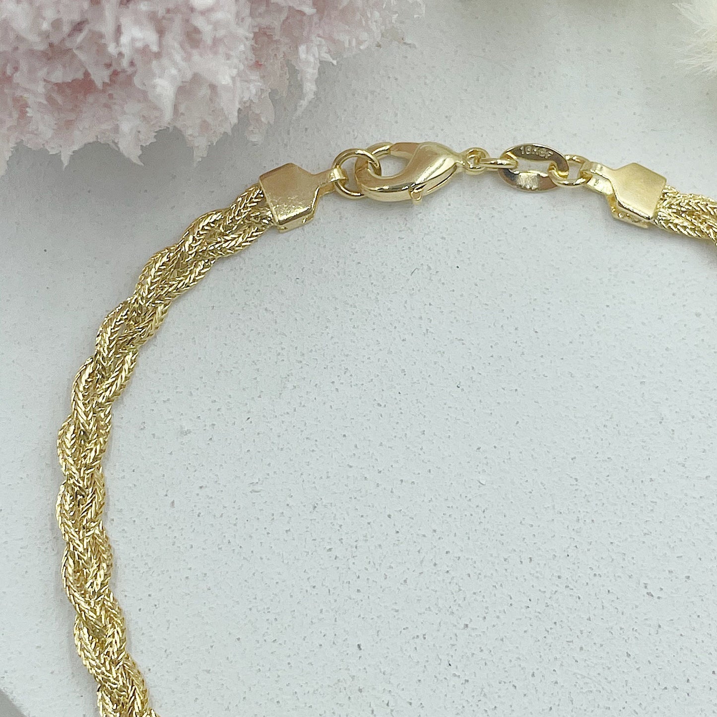 Golden Braid Bracelet