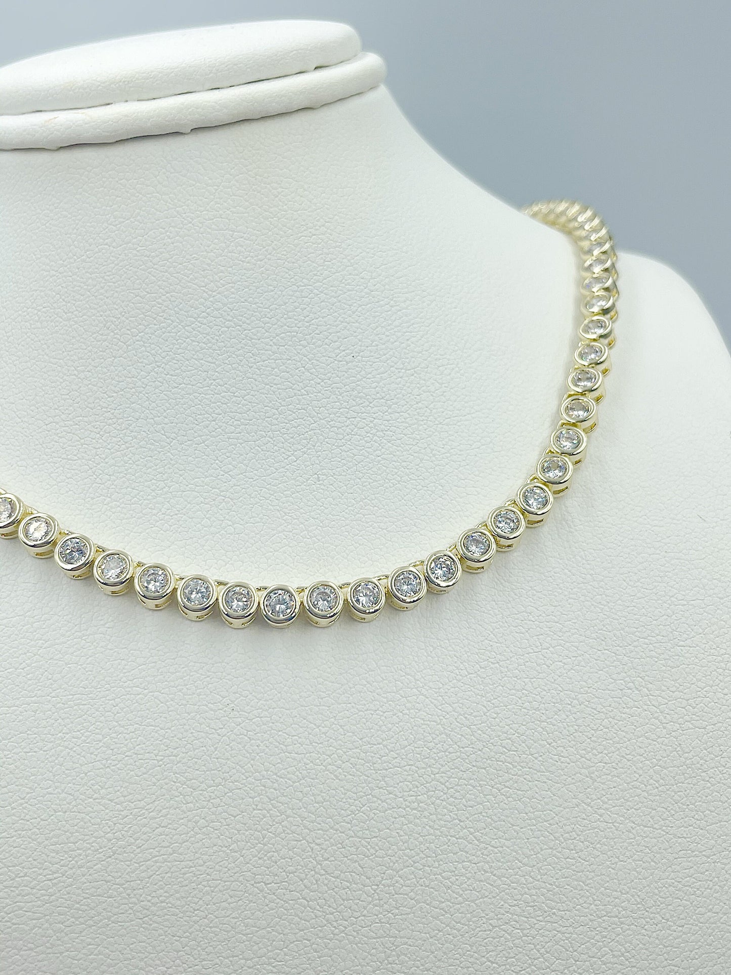 Shiny Balls Zirconia Necklace