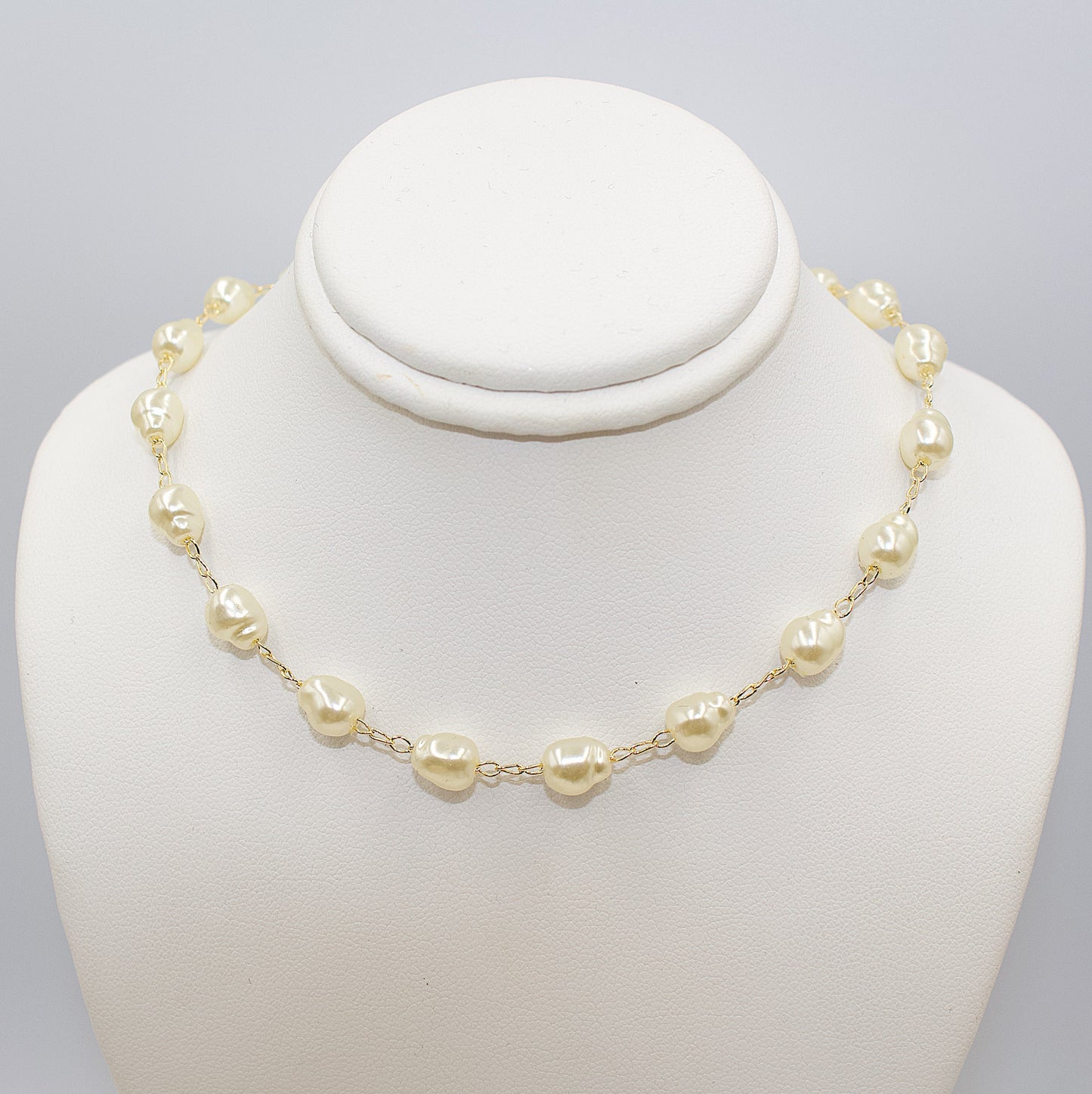 Faux Pearl Necklace