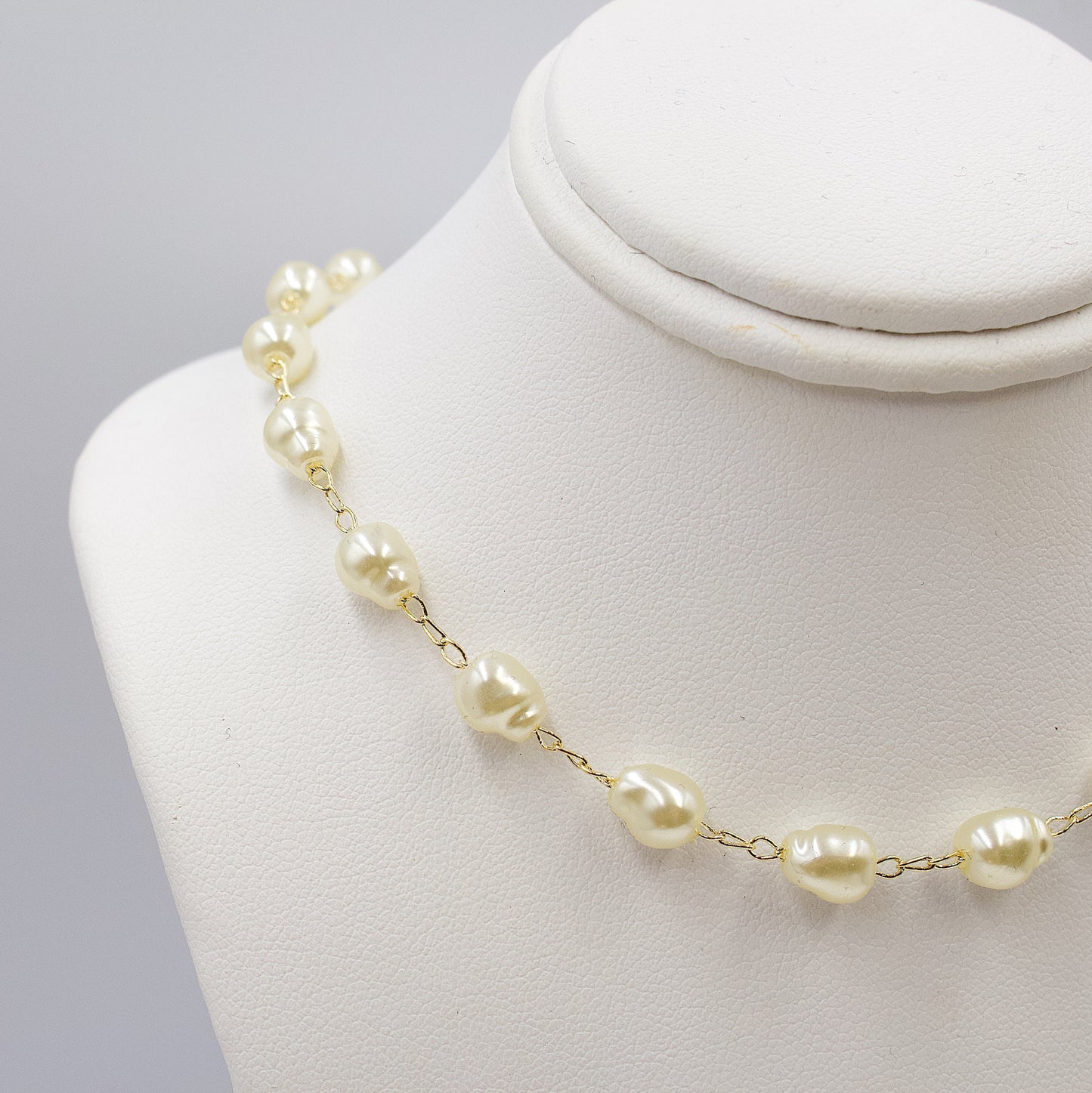 Faux Pearl Necklace