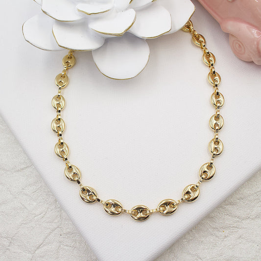 Puff Marine Link Necklace