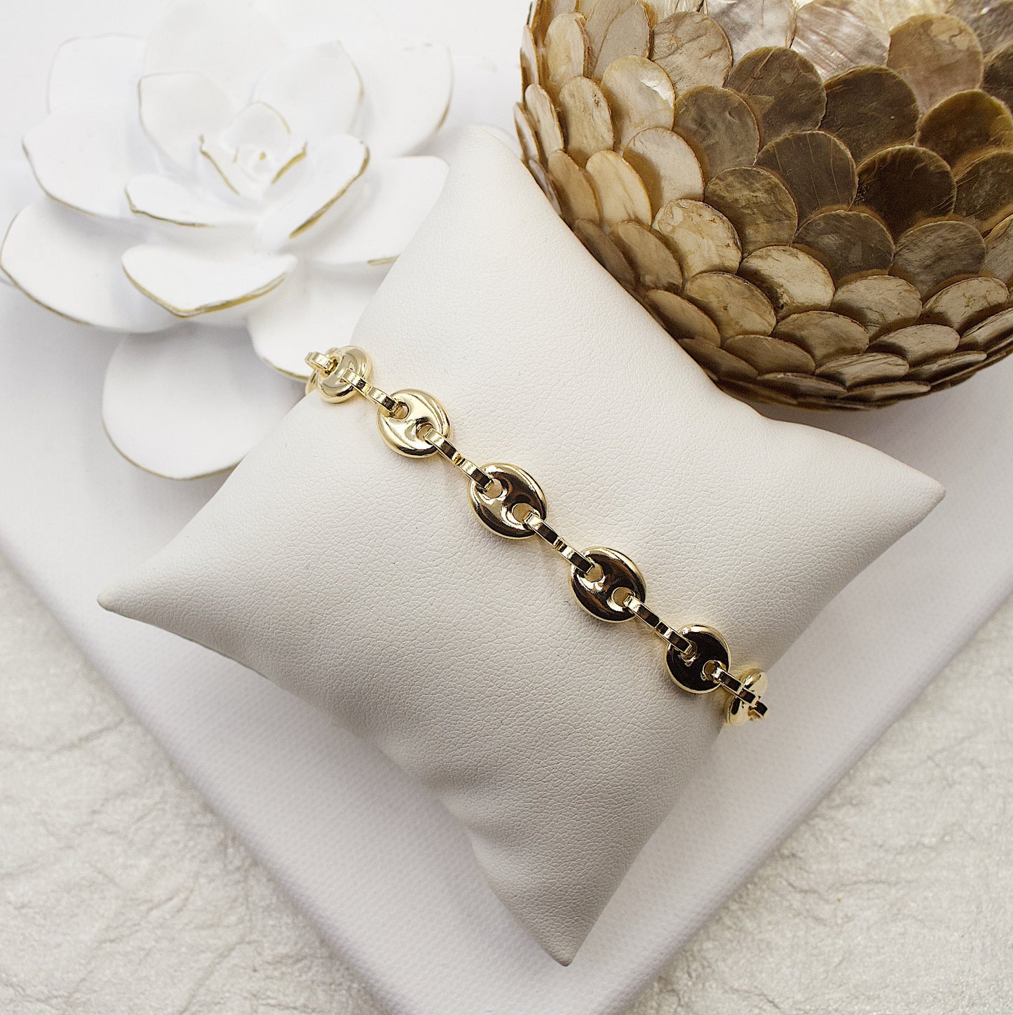 Puff Marinero Link Bracelet