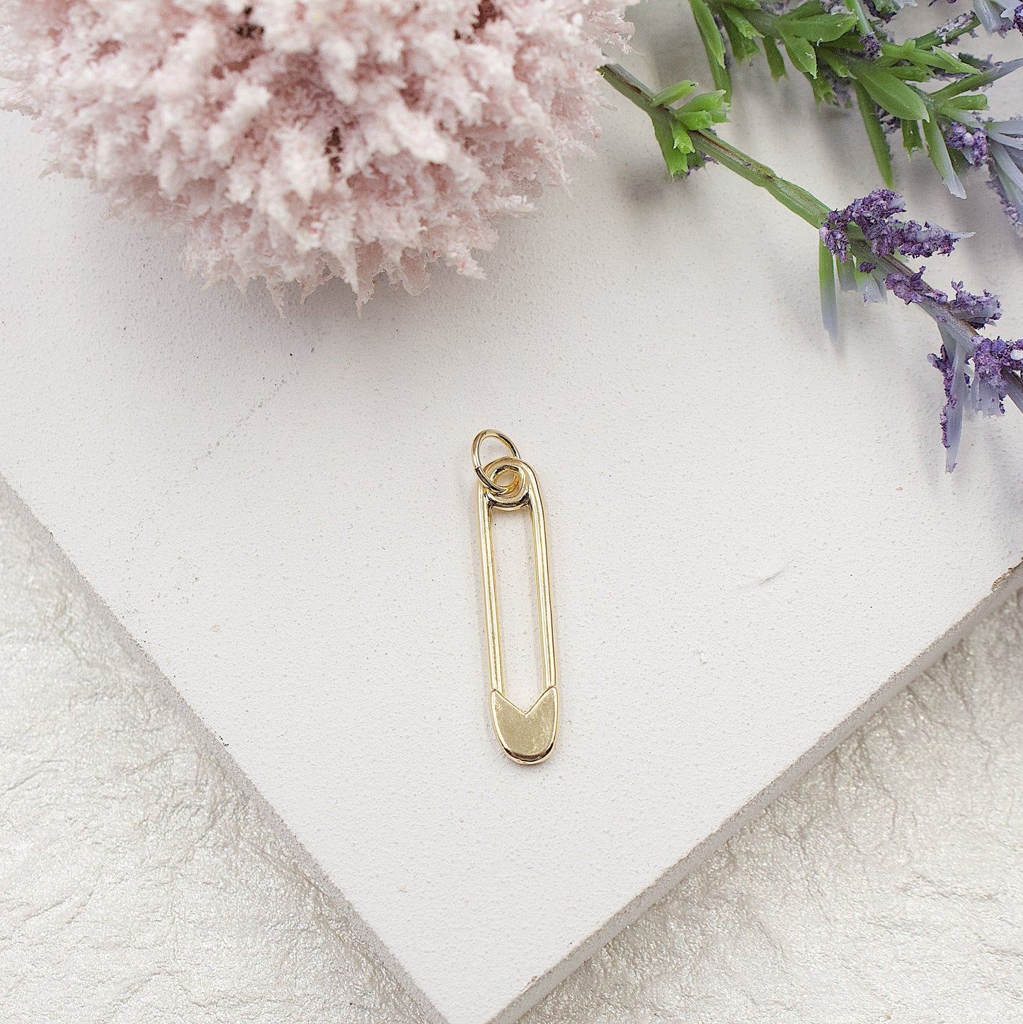 Golden Pin Pendant