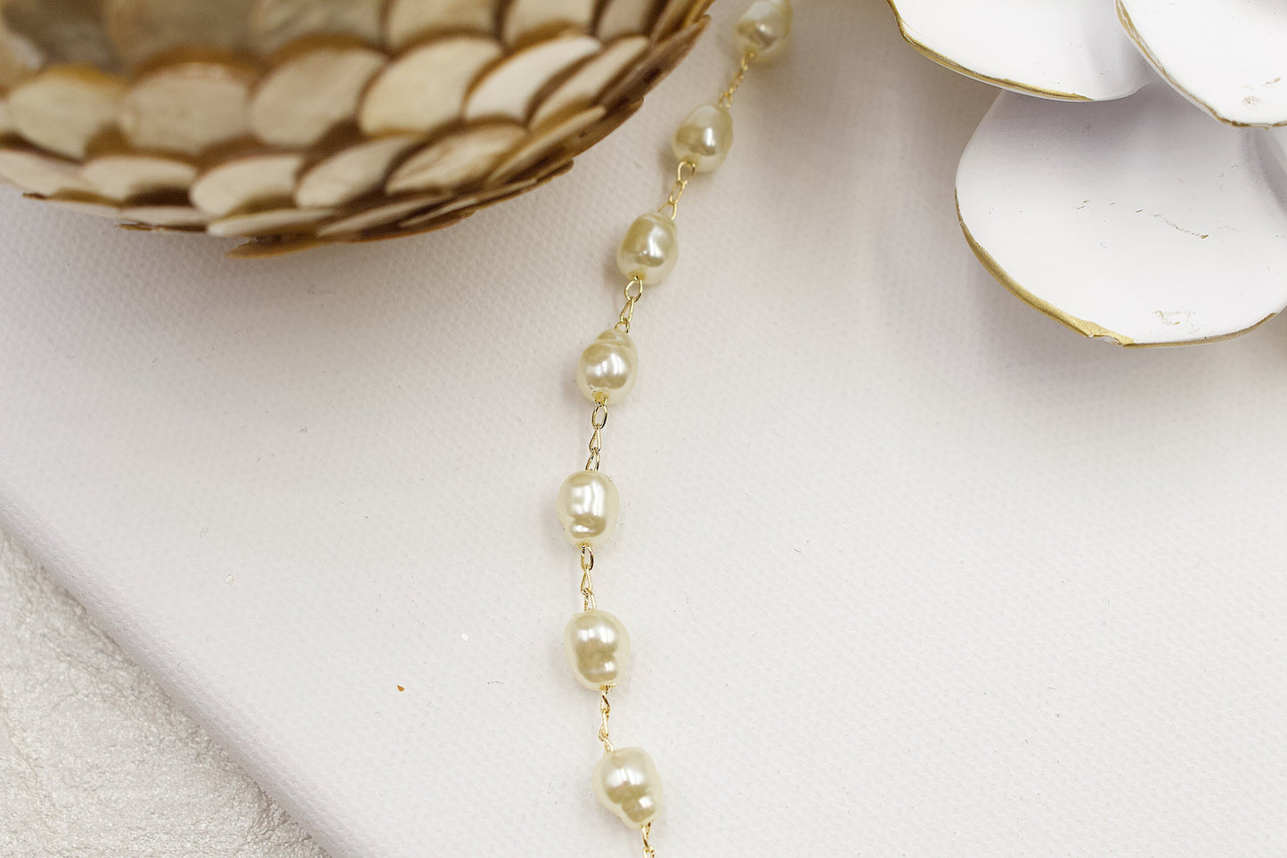 Faux Pearl Necklace