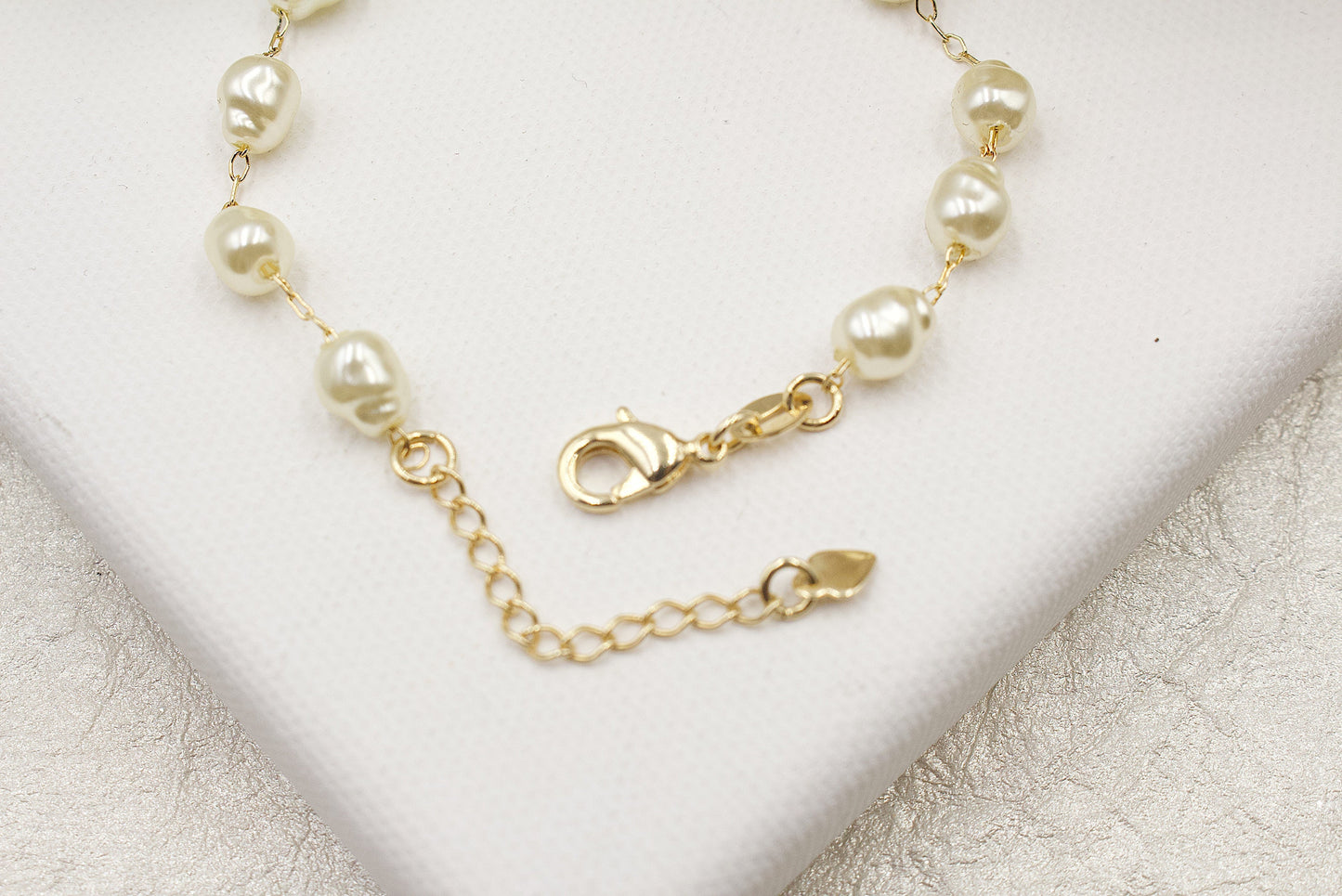 Faux Pearl Bracelet