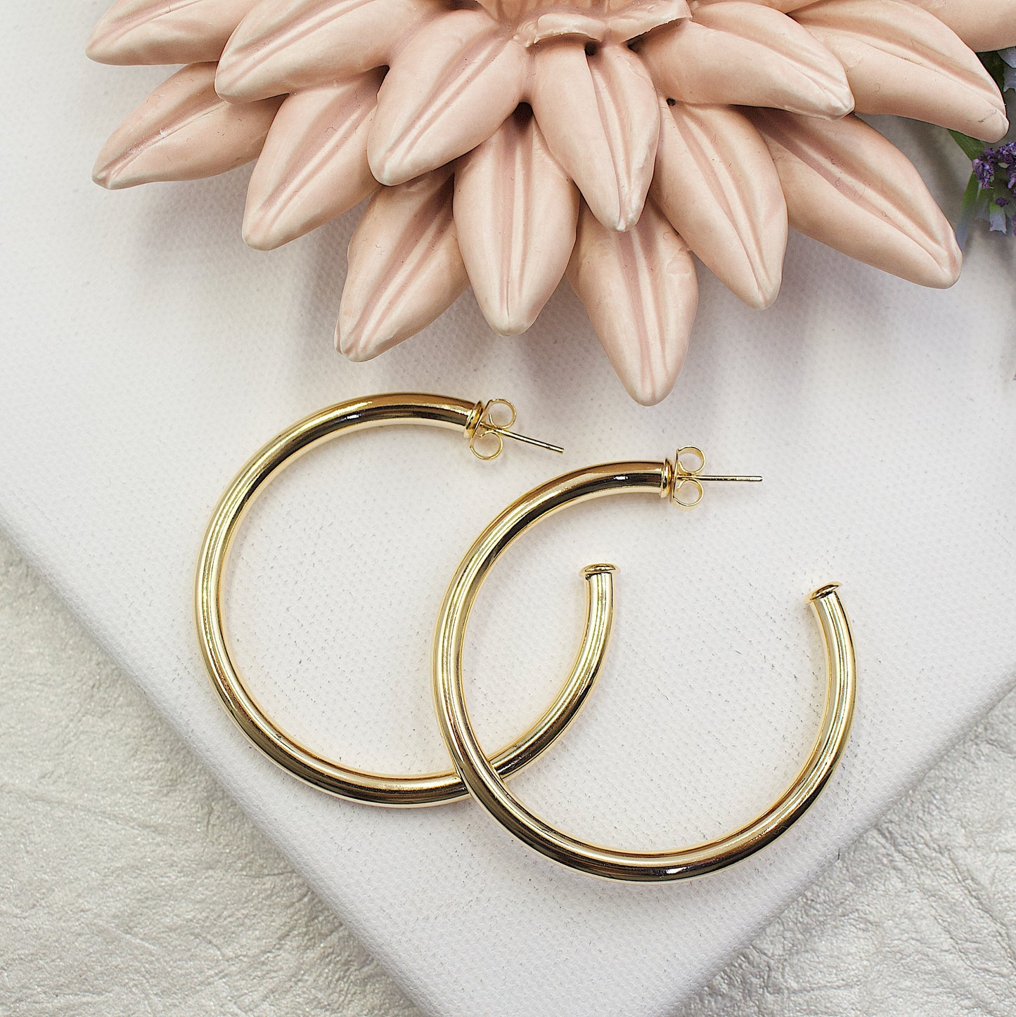 Open Hoop Earrings