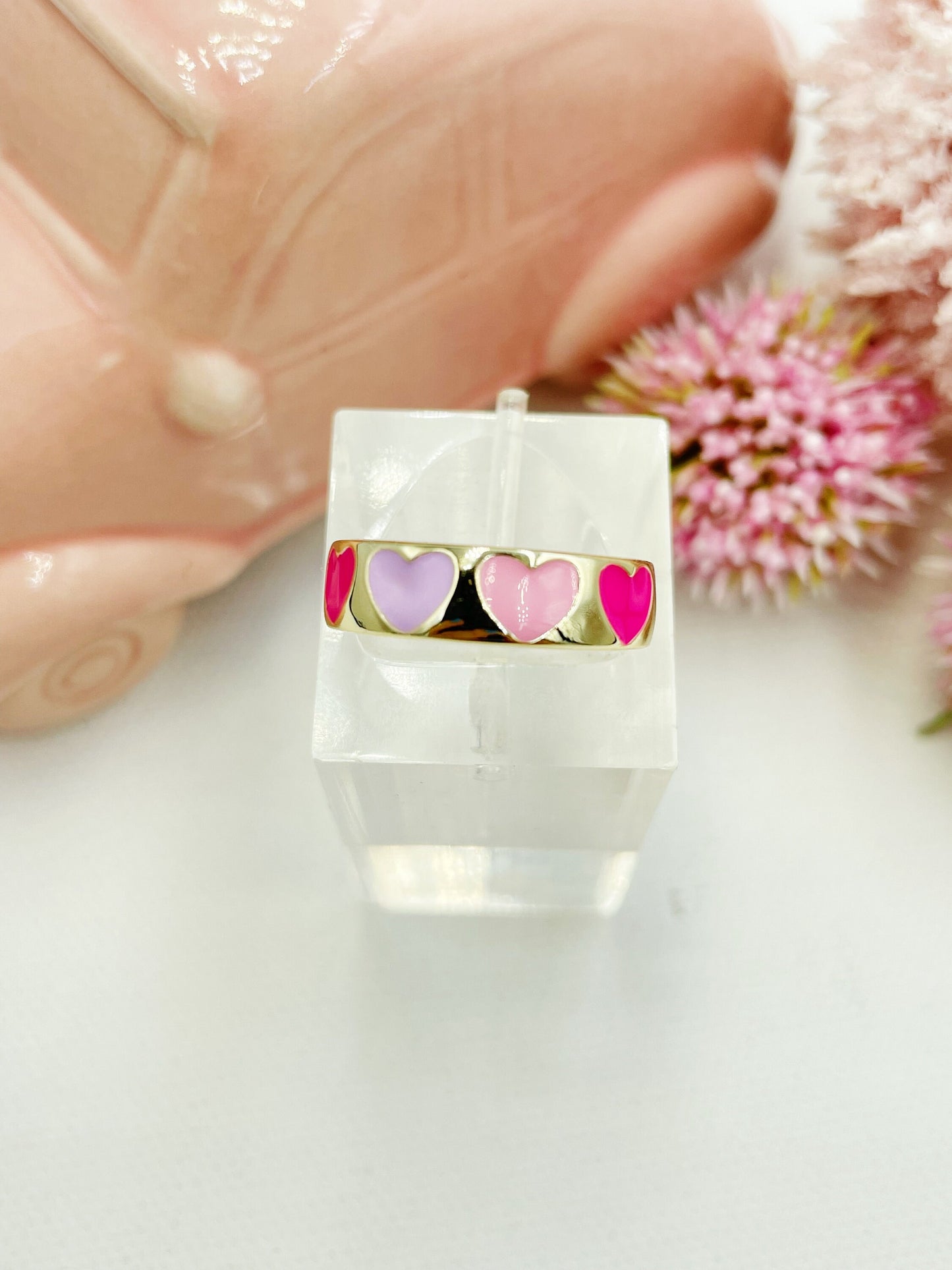 Colorful Cartoons Design Ring