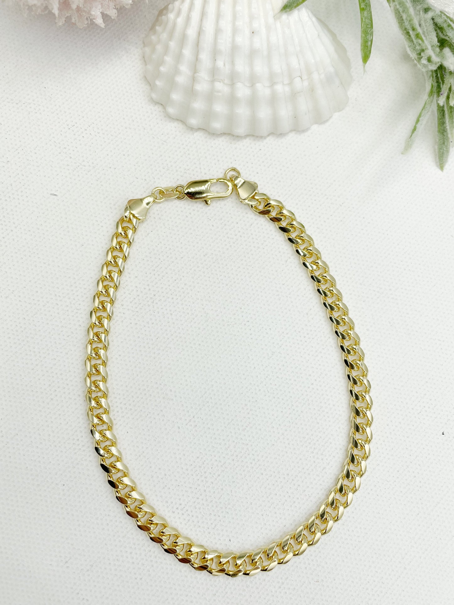 Cuban Link Chain Anklet