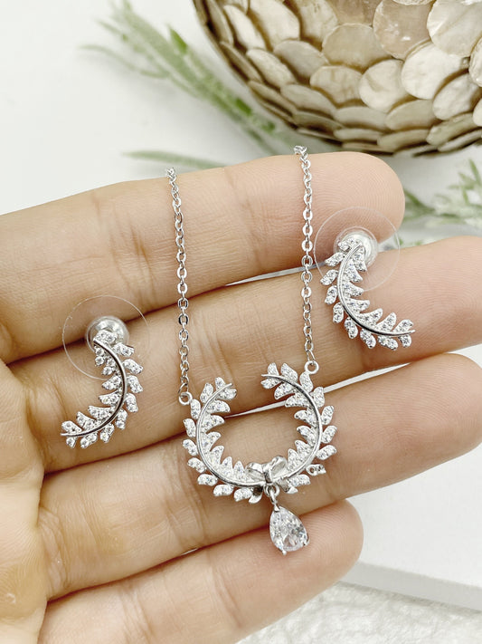 Life Leaf Design Zirconia Set