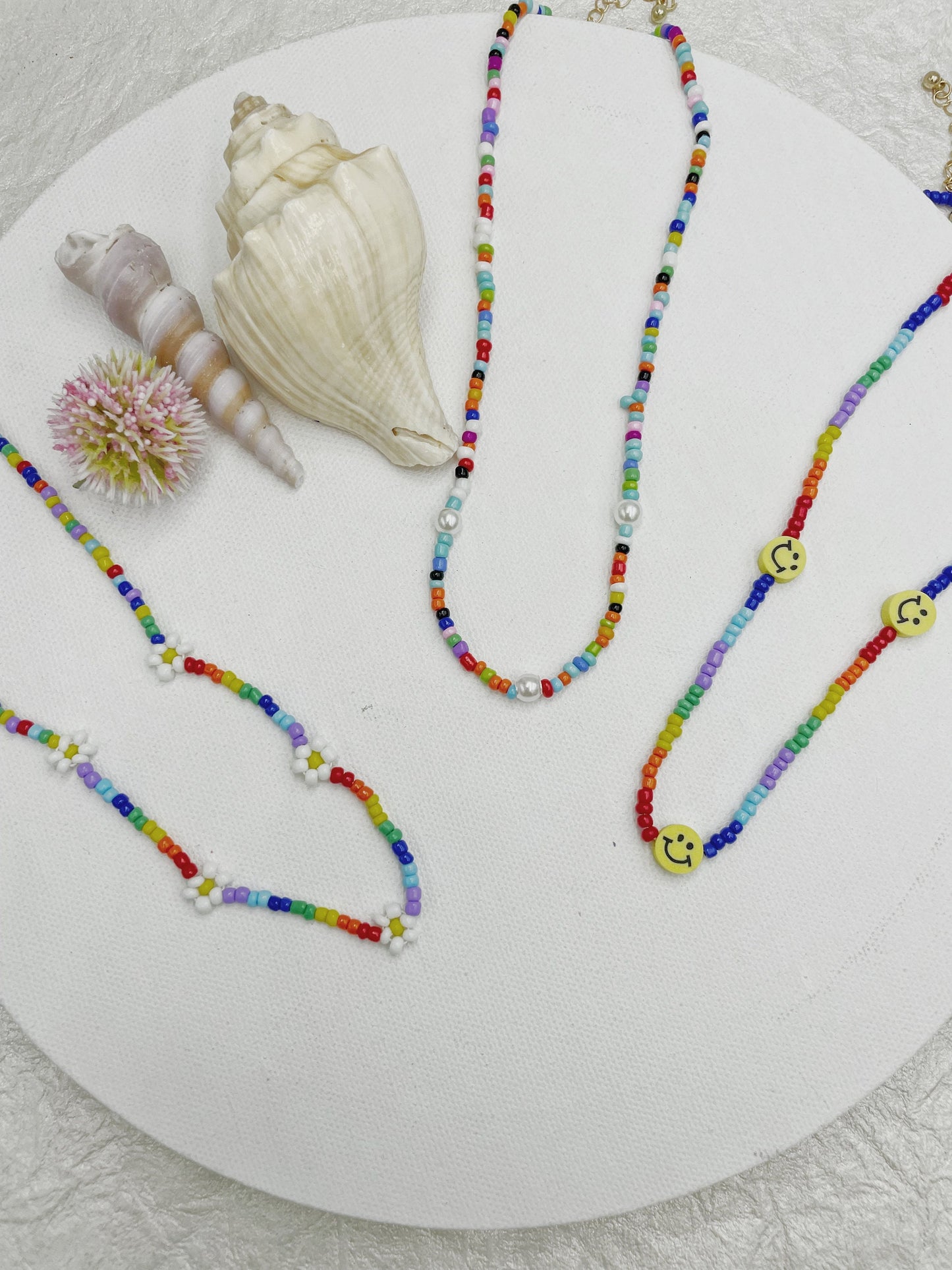 Rainbow Missangas Beach Necklace