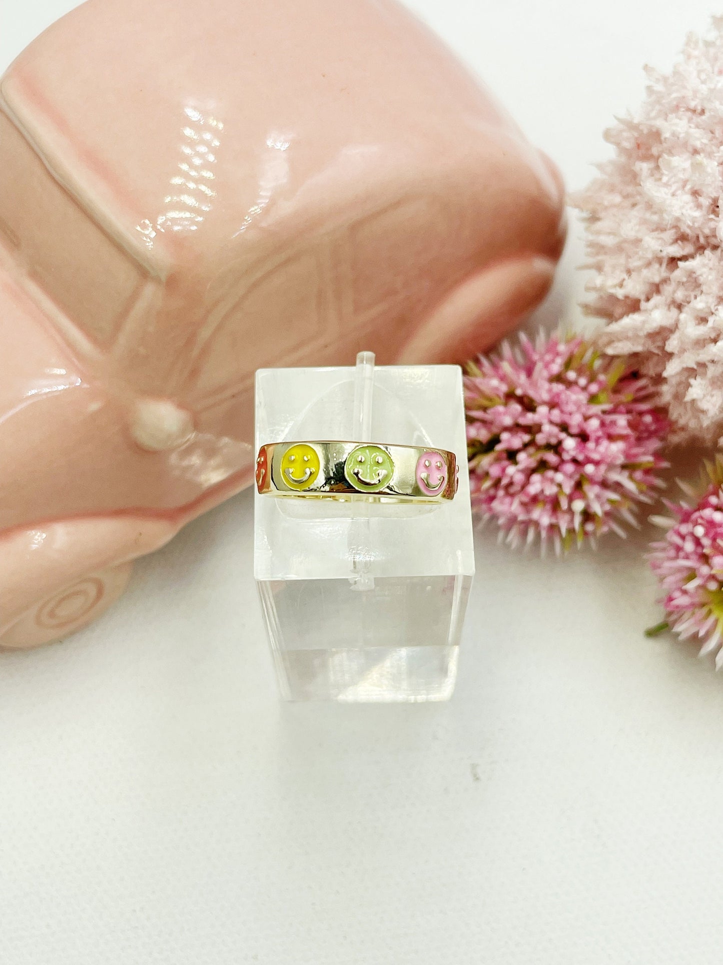 Colorful Cartoons Design Ring