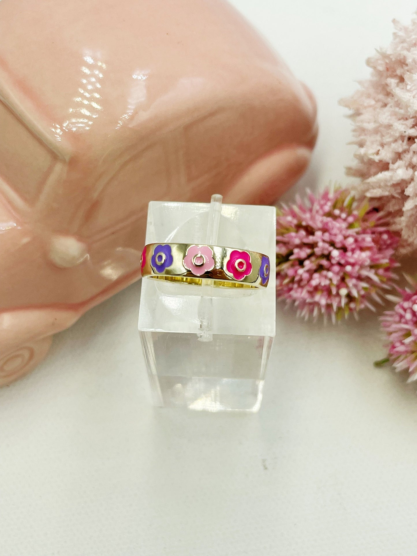 Colorful Cartoons Design Ring