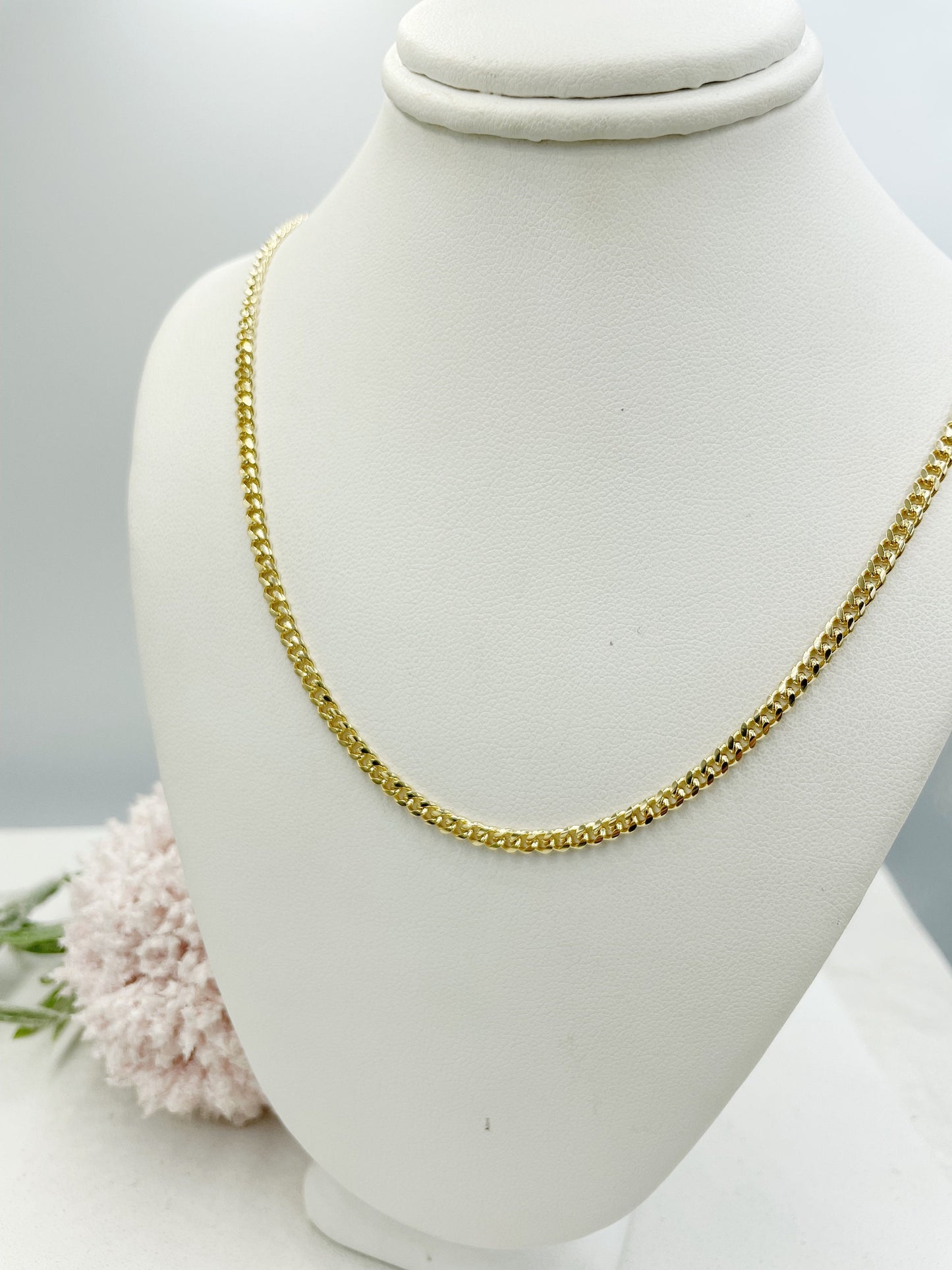 Cuban Link Chain Necklace 3mm, 4mm, 6mm,7mm, 9mm